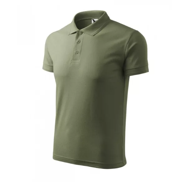 2030913-Tricou-polo-pentru-barbati-Pique-Polo-Khaki