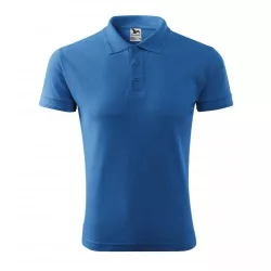 2031413-Tricou-polo-pentru-barbati-Pique-Polo-Albastru-azuriu