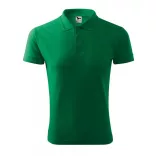 2031613-Tricou-polo-pentru-barbati-Pique-Polo-Verde-mediu