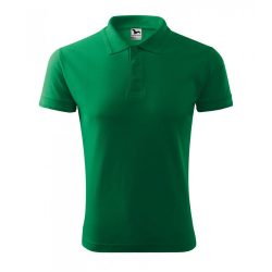 2031613-Tricou-polo-pentru-barbati-Pique-Polo-Verde-mediu