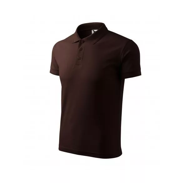 2032713-Tricou-polo-pentru-barbati-Pique-Polo-Cafea