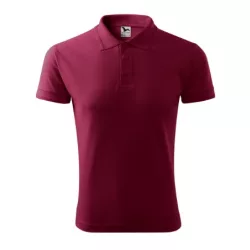 2038613 - Tricou polo pentru barbati - Pique Polo - [Garnet]