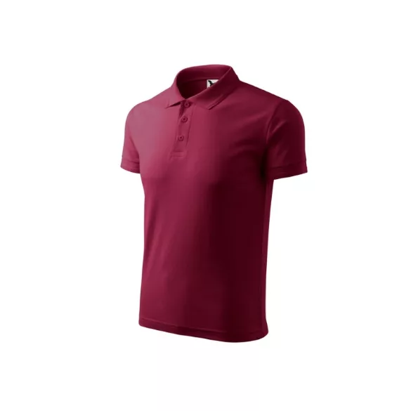 2038613 - Tricou polo pentru barbati - Pique Polo - [Garnet]
