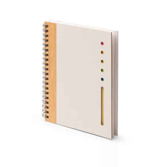 NB2068-Notes-A5-cu-post-it-RENAT-GREIGE