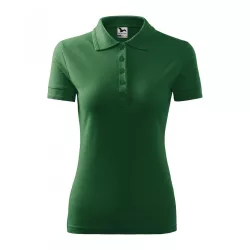 2100612-Tricou-polo-pentru-dama-Pique-Polo-Verde-sticla