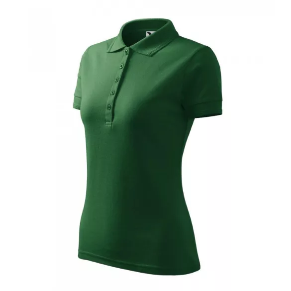 2100612-Tricou-polo-pentru-dama-Pique-Polo-Verde-sticla