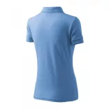 2101512-Tricou-polo-pentru-dama-Pique-Polo-Albastru-deschis