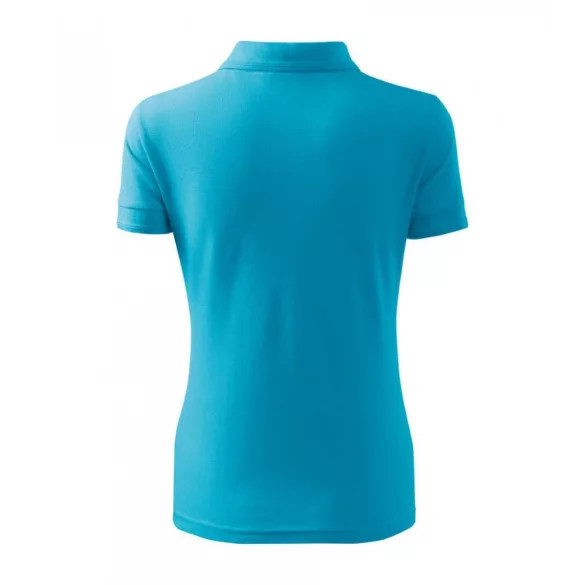 2104412-Tricou-polo-pentru-dama-Pique-Polo-Turcoaz