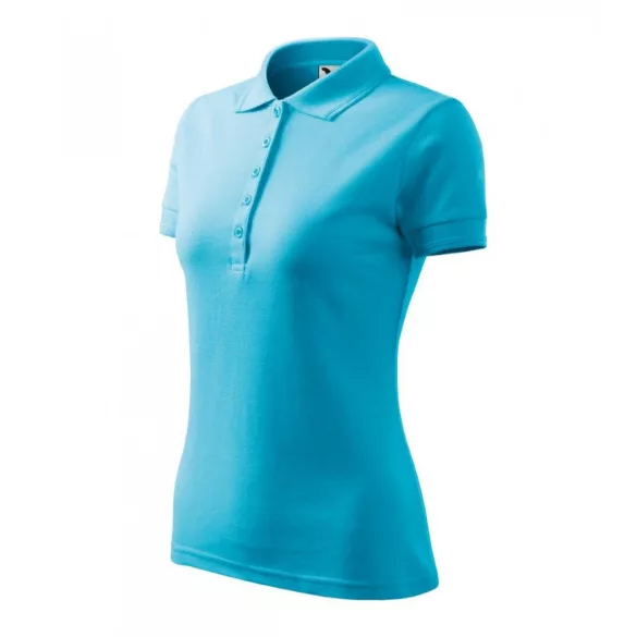 2104412-Tricou-polo-pentru-dama-Pique-Polo-Turcoaz