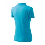 2104412-Tricou-polo-pentru-dama-Pique-Polo-Turcoaz