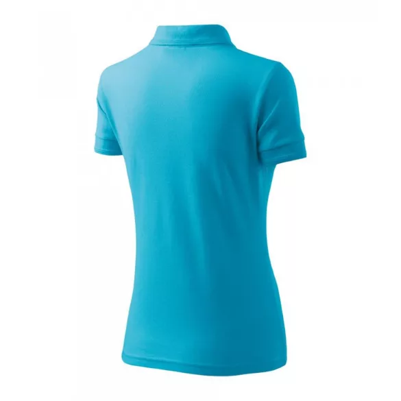 2104412-Tricou-polo-pentru-dama-Pique-Polo-Turcoaz