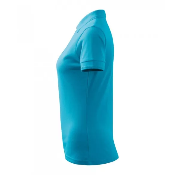 2104412-Tricou-polo-pentru-dama-Pique-Polo-Turcoaz