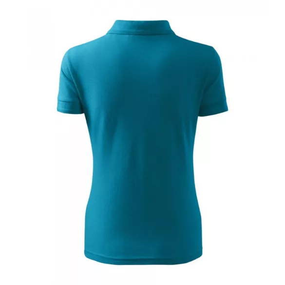 2105912-Tricou-polo-pentru-dama-Pique-Polo-Turcoaz-inchis