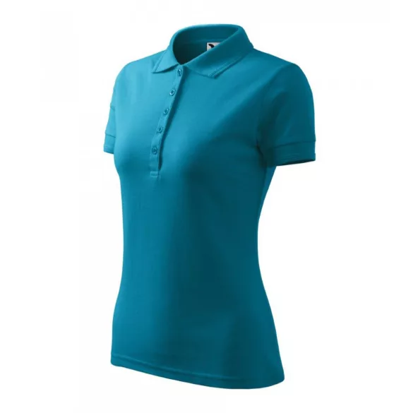 2105912-Tricou-polo-pentru-dama-Pique-Polo-Turcoaz-inchis