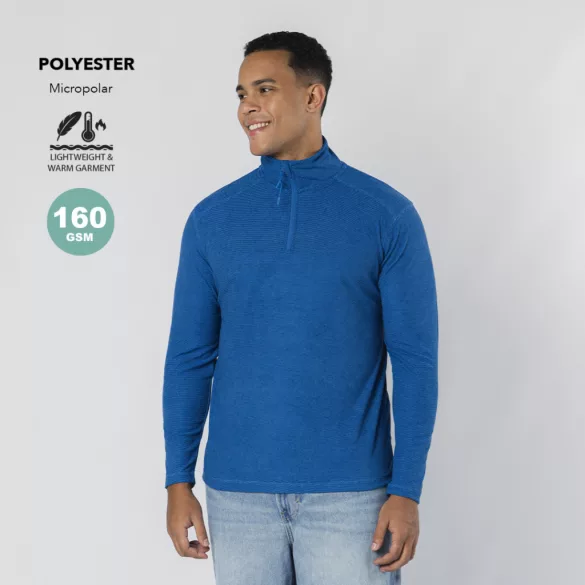 21095-006MK-Fleece-polar-Arsuk-NAVY-BLUE