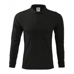 2110113-Tricou-polo-pentru-barbati-Single-J.-LS-Negru