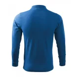 2111413-Tricou-polo-pentru-barbati-Single-J.-LS-Albastru-azuriu