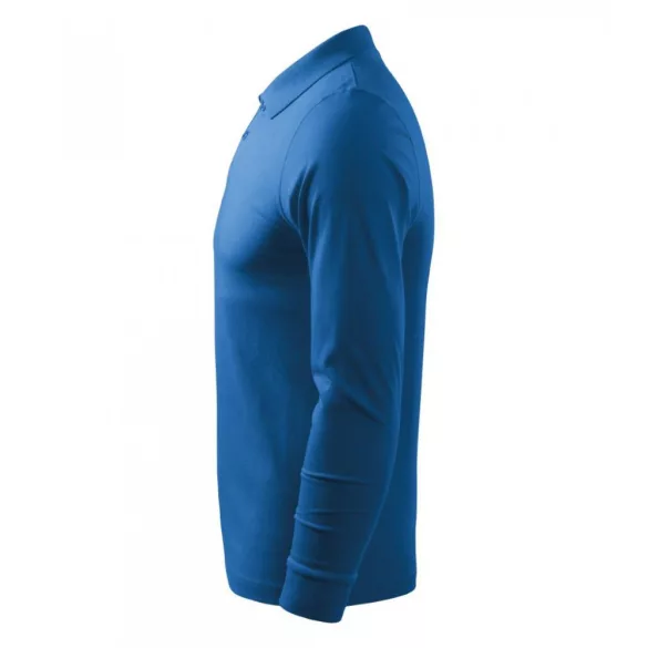 2111413-Tricou-polo-pentru-barbati-Single-J.-LS-Albastru-azuriu