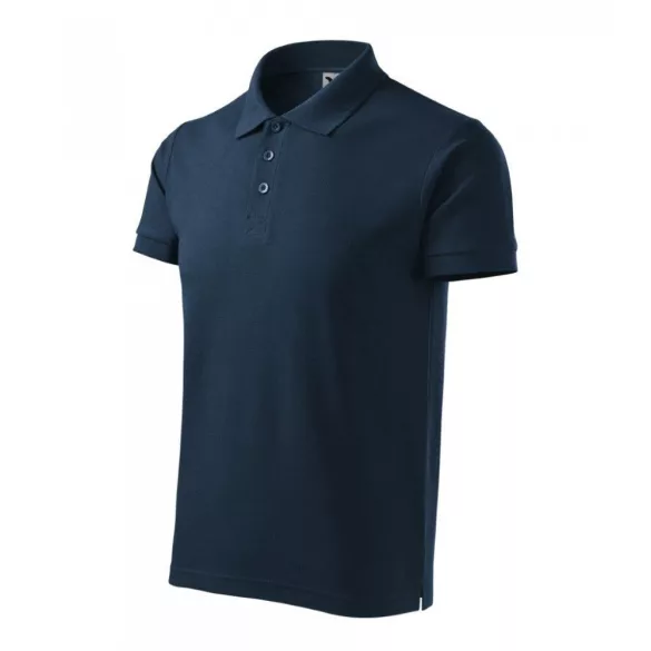 2120213-Tricou-polo-pentru-barbati-Cotton-Albastru-marin