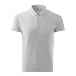 2120313-Tricou-polo-pentru-barbati-Cotton-Gri-deschis