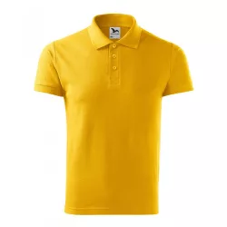 2120413-Tricou-polo-pentru-barbati-Cotton-Galben