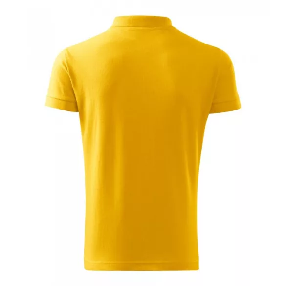 2120413-Tricou-polo-pentru-barbati-Cotton-Galben