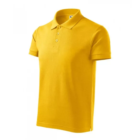 2120413-Tricou-polo-pentru-barbati-Cotton-Galben