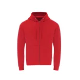 21299-003MK-Hanorac-cu-gluga-si-fermoar-pentru-adulti-Walder-RED