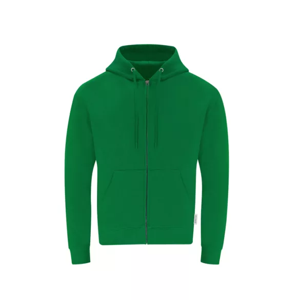 21299-004MK-Hanorac-cu-gluga-si-fermoar-pentru-adulti-Walder-GREEN
