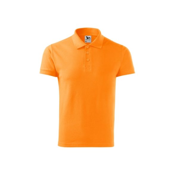 212A213 - Tricou polo pentru barbati - Cotton - [Tangerine orange]