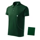 212D313 - Tricou polo pentru barbati - Cotton - [Dark green]