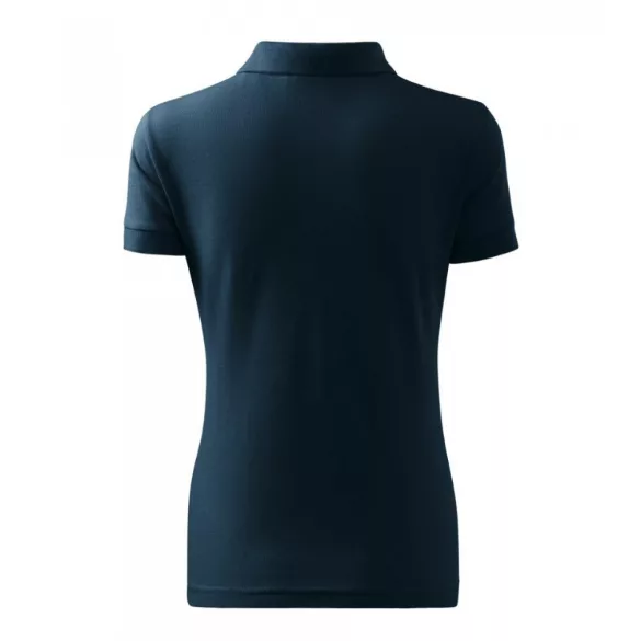 2130212-Tricou-polo-pentru-dama-Cotton-Albastru-marin