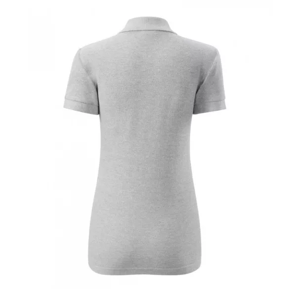 2130312-Tricou-polo-pentru-dama-Cotton-Gri-deschis