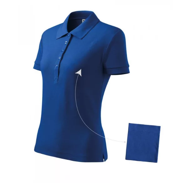 2130512-Tricou-polo-pentru-dama-Cotton-Albastru-regal