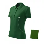 2130612-Tricou-polo-pentru-dama-Cotton-Verde-sticla