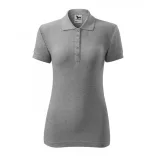 2131212-Tricou-polo-pentru-dama-Cotton-Gri-inchis