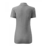 2131212-Tricou-polo-pentru-dama-Cotton-Gri-inchis