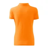 213A212 - Tricou polo pentru dama - Cotton - [Tangerine orange]