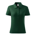 213D312 - Tricou polo pentru dama - Cotton - [Dark green]