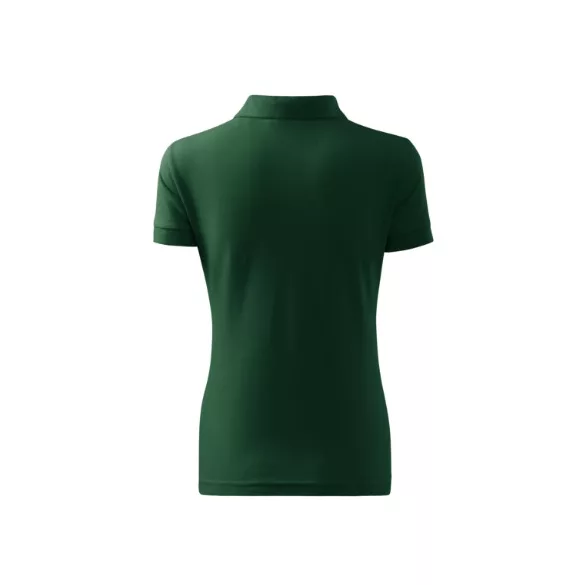 213D312 - Tricou polo pentru dama - Cotton - [Dark green]