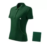 213D312 - Tricou polo pentru dama - Cotton - [Dark green]