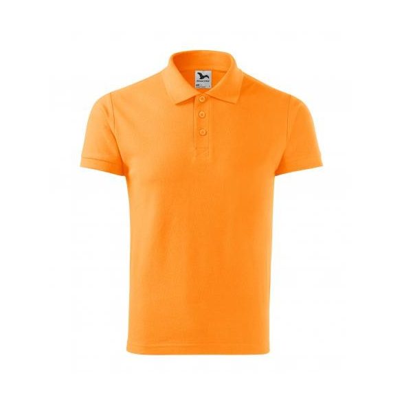 215A213-Tricou-polo-pentru-barbati-Cotton-Heavy-Tangerine-Orange