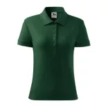 216D312 - Tricou polo pentru dama - Cotton Heavy - [Dark green]