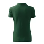 216D312 - Tricou polo pentru dama - Cotton Heavy - [Dark green]