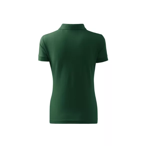 216D312 - Tricou polo pentru dama - Cotton Heavy - [Dark green]