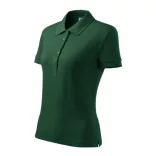 216D312 - Tricou polo pentru dama - Cotton Heavy - [Dark green]