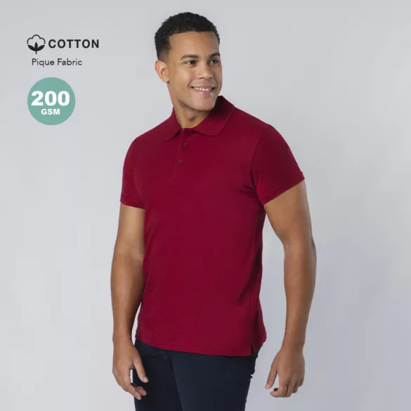 21836-007MK-Tricou-polo-colorat-pentru-adulti-Chaplin-ORANGE