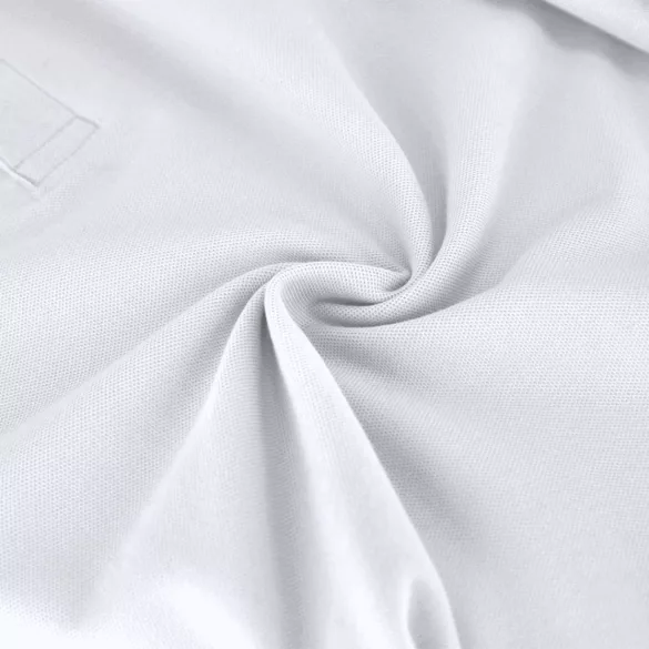 21961-MK - Tricou polo alb pentru adulti - Charlot - WHITE