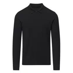   21962-002MK - Tricou polo colorat pentru adulti - Charlot - BLACK