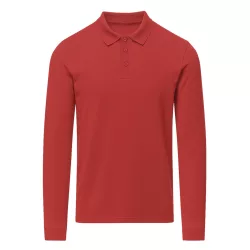   21962-003MK - Tricou polo colorat pentru adulti - Charlot - RED